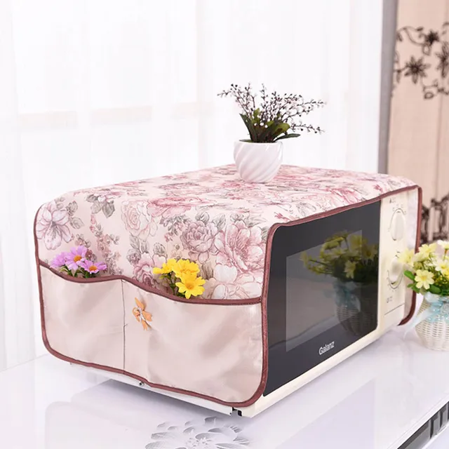Best Price Rural Style Cotton Microwave Cover Microwave Oven Hood 1pcs Home Decor Double Pockets Storage Bag Waterproof Best Price Rural Style Cotton Microwave Cover Microwave Oven Hood 1pcs Home Decor Double Pockets Storage Bag Waterproof