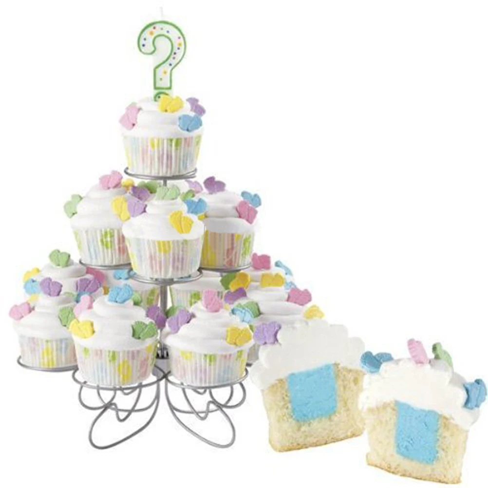 

Wedding Decorating Tools Kitchen Accessories Detachable 3 Tier 13 Cupcake Stand Party Decoration Dessert Holder