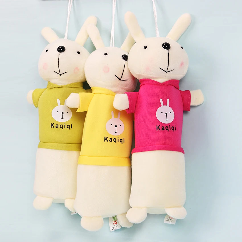 

Cute Rabbit Plush Pencil Case Stationery Storage Organizer Bag School Office Supply Escolar
