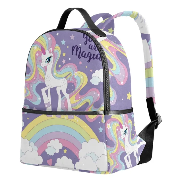 Unicorn Printing Student Backpack
