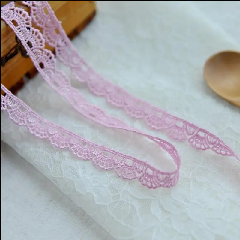10M/lot 1.3cm Width Lace Trim for Sewing,DIY Garment Accessories