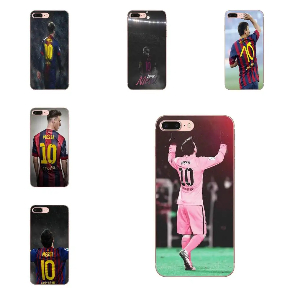 

For Huawei Mate 7 8 9 10 P7 P8 P9 P10 P20 Lite Plus Pro GR5 P Smart 2017 Soft Art Print Messi Uniform 10 Background