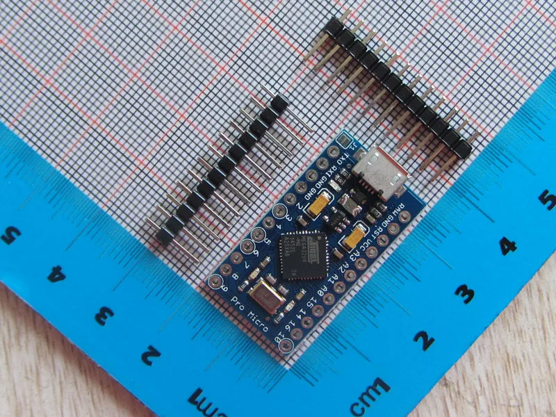 

Free Shipping 2pcs pro micro 5v/16M mini Leonardo microcontroller development board