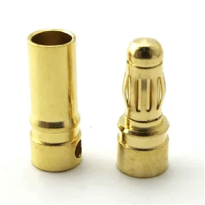 

20paris 40pcs 3.5mm Gold-plated Bullet Banana Plug Connector RC Battery