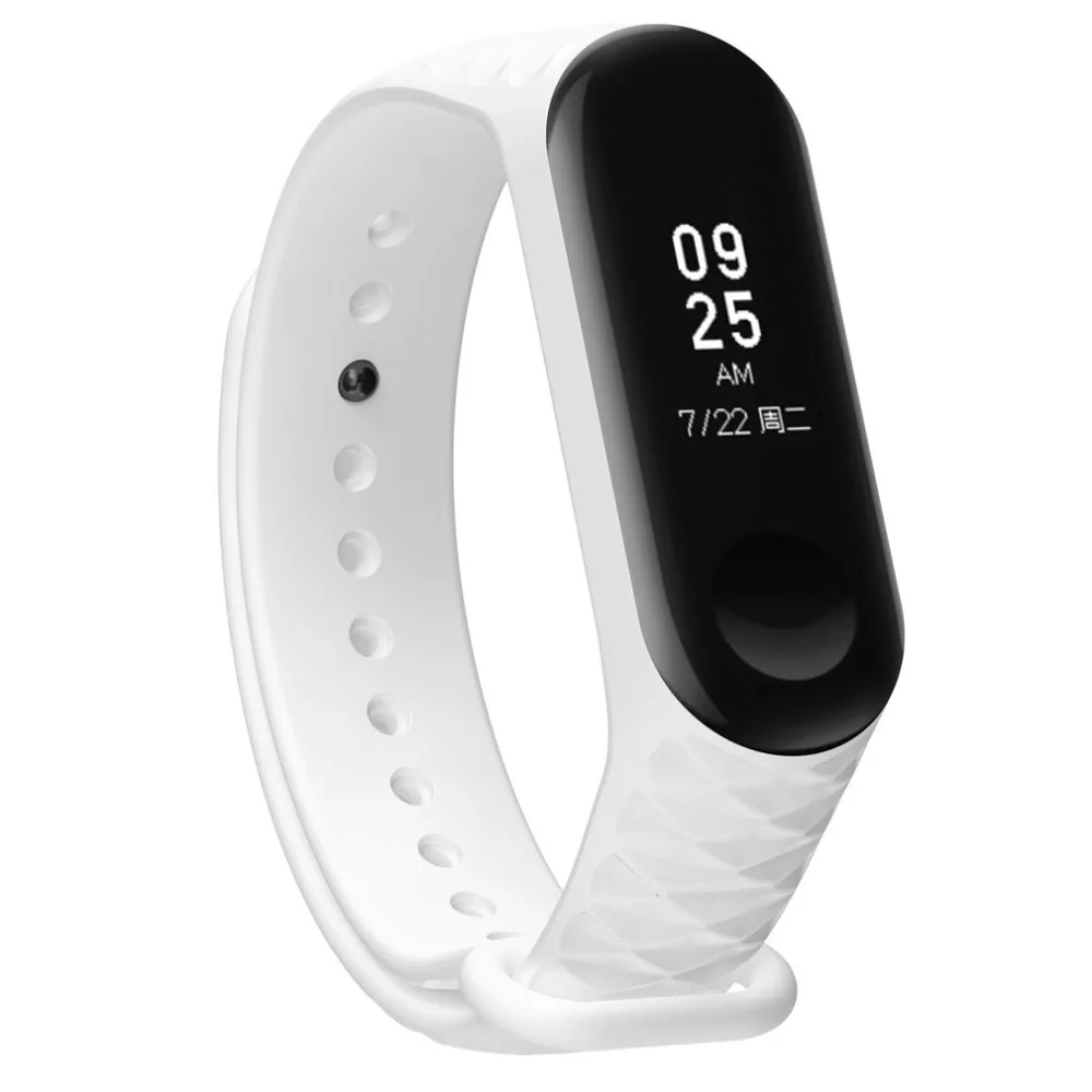 Сменный ремешок для часов Xiaomi Mi Band 3 ремешок здоровье браслет с датчиком сна Браслет Ремни многоцветные на выбор