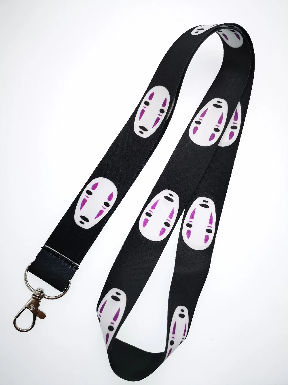 

New cartoon Japanese anime man 1pcs Key Lanyard Badge ID Cards Holders Neck Straps with Keyring Gifts Party Favors