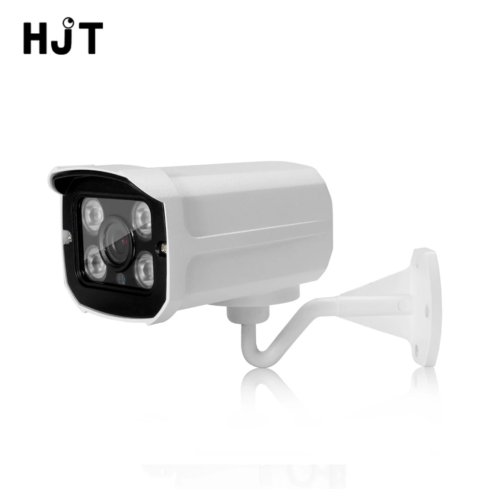HJT POE аудио 5.0MP H.264/H.265 IP Камера сети P2P ONVIF 2 4 ИК ночного металла Водонепроницаемый