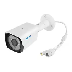 ESCAM QH002 HD 1080P IP камера ONVIF H.265 P2P наружная Водонепроницаемая ИК-пуля с функцией интеллектуального анализа камера безопасности