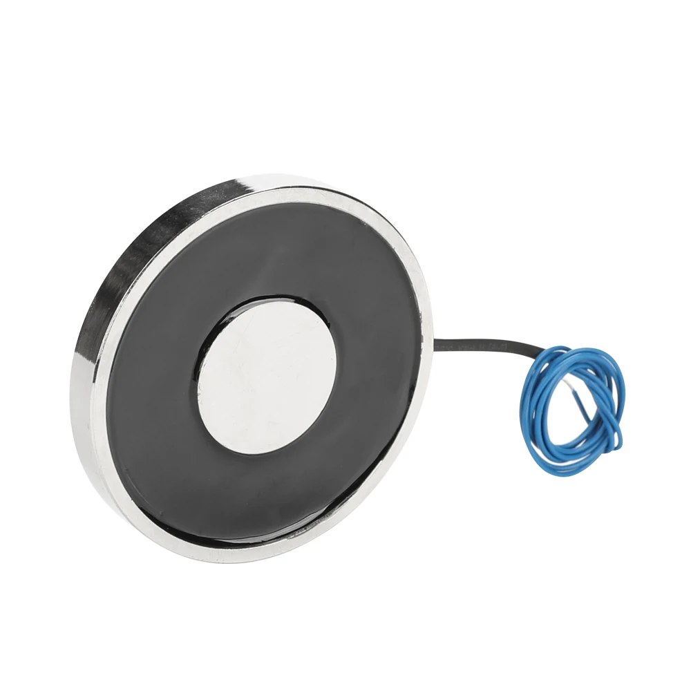  70/9 Holding Electric Magnet Lifting DC 6V 12V 24V 20kg/200N Pure Copper Coil Solenoid Sucker Elect