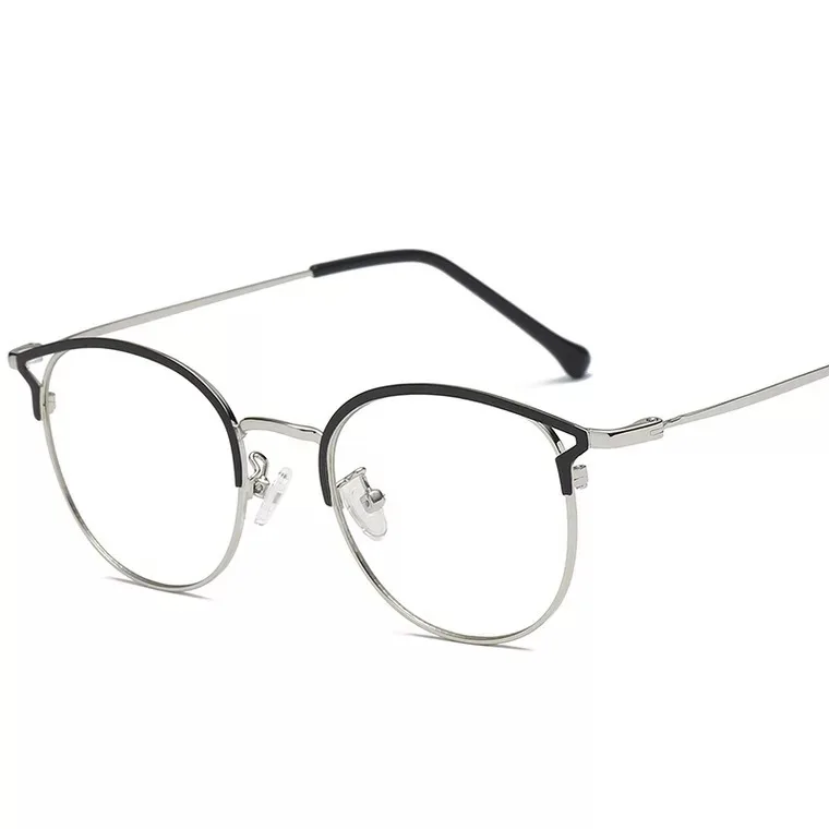 Модные женские очки кошачий глаз, оправа, мужские Оптические очки, ретро очки, компьютерный синий светильник, блокирующие очки