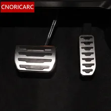 Автомобиль на Топливо Тормозная FOOTREST педаль 2 шт. для Land Rover Discovery Спорт/Evoque Нержавеющая сталь отделкой Салонные аксессуары