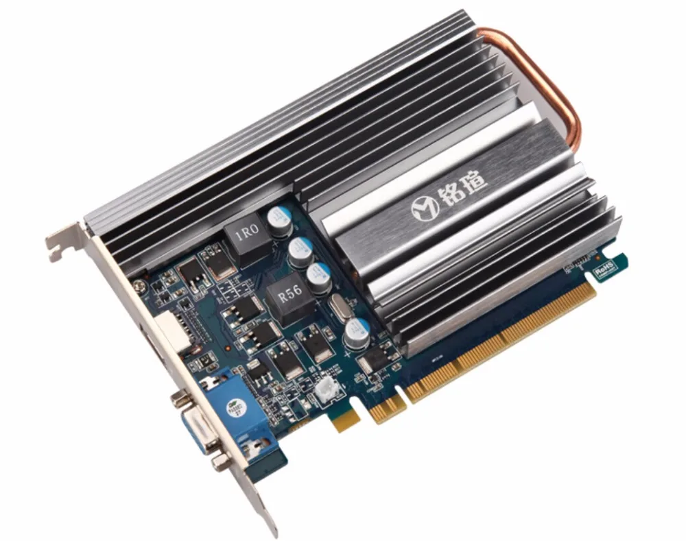  New original  Desktop computer game MAXSUN graphics card HD6570 1G DDR3    HDMI+VGA free shipping 