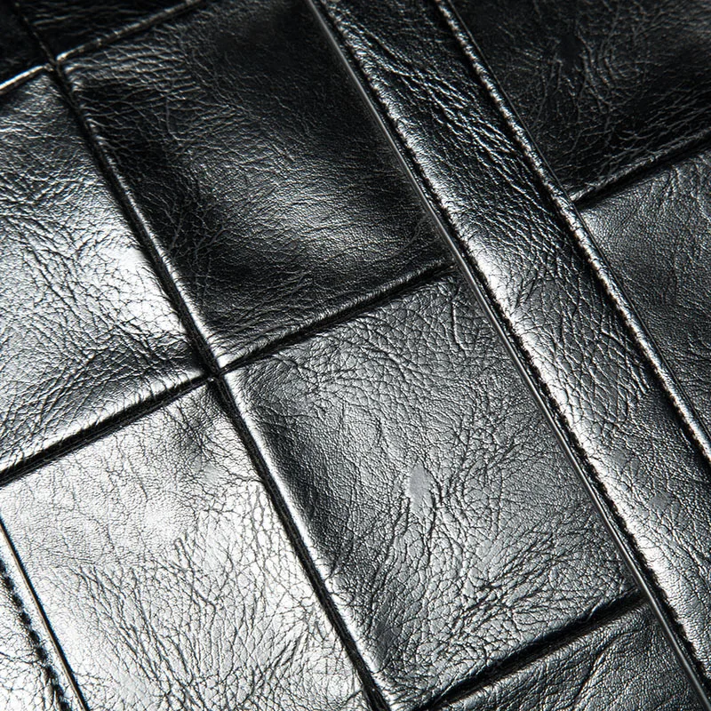 Роскошная брендовая мужская сумка кожаный портфель сумки через плечо деловая