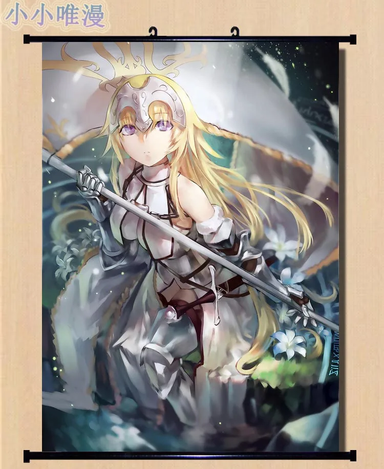 0771-Fate/Apocrypha Jeanne d'Arc Wall Scroll Poster Home Decor 40*60cm 