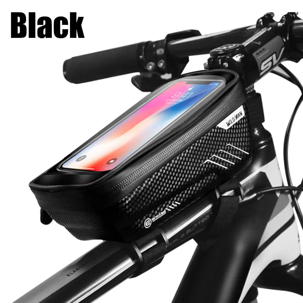 Best Bicycle Bag Waterproof Front Bike Cycling Bag 6.2 inch Mobile Phone Bicycle Top Tube Handlebar Bags Mountain Cycling Accessories 7 Best Bicycle Bag Waterproof Front Bike Cycling Bag 6.2 inch Mobile Phone Bicycle Top Tube Handlebar Bags Mountain Cycling Accessories 7