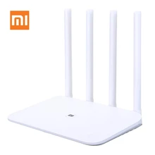 Xiaomi mi wifi роутер 4 wifi повторитель 1167 Мбит/с смарт 4 антенны гигабитный Ethernet двухдиапазонный ядерный 2,4/5G беспроводной маршрутизатор mi wifi