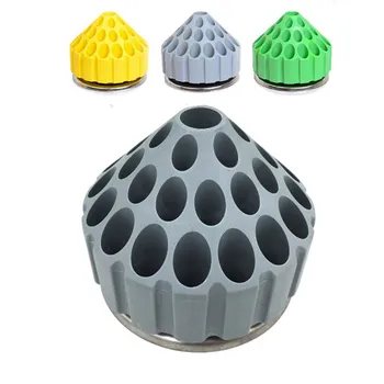 

Dental grinding head set box,Rotating honeycomb,Grinding tips storage rack, display rack ,With drain holes