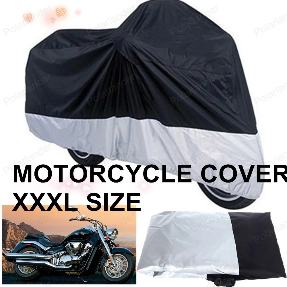 2016 Outdoor Motorcycle Cover Size XXXL 265X105X125cm Waterproof