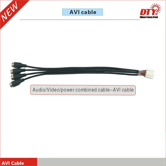 4PIN M12 Aviation connector combined cables for H40&H80&s204&S208