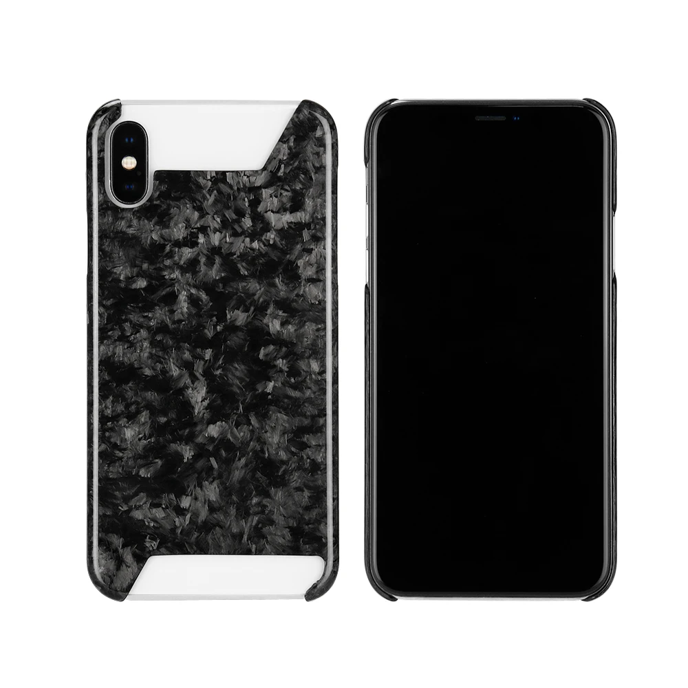 Чехол из кованого углеродного волокна для iPhone X XS XR MAX задняя крышка Роскошный