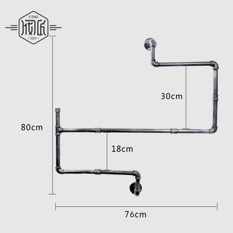 1 قطعة DIY خمر ديكور المنزل الإبداعية رفوف رف تخزين معادن الزخرفية جدار رف كتب المكتبة للدراسة/غرفة المعيشة Z16
