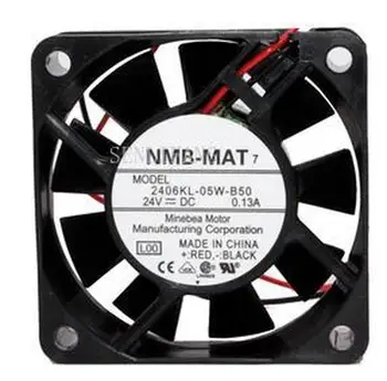 

for 2406KL-05W-B50 JA2 DC 24V 0.13A 60x60x15mm Server Square Fan