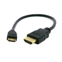 Высокая Скорость HDMI 1.4 В с Ethernet и 3D в Тип мужчина к Mini C Тип мужской тонкий короткий для камера DC DV Tablet PC