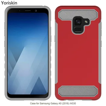 

For Galaxy A5 (2018) Heavy Duty Armor Hybrid Tpu PC Back Case For Samsung Galaxy A5 A530 360 Degree Full Protection Case