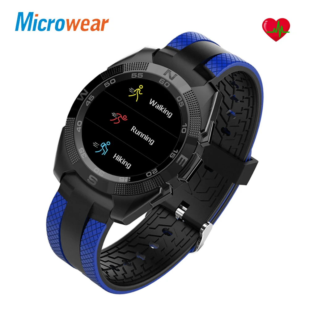 

Microwear L3 Professional Sports Smart Watch Sleep Heart Rate Monitor Pedometer Smart Bracelet Fitness Tracker for iOS Android