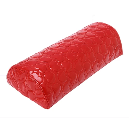 Kemei подлокотник полукруглый подушка с подушечкой дизайн ногтей маникюр уход Pro - Цвет: Red