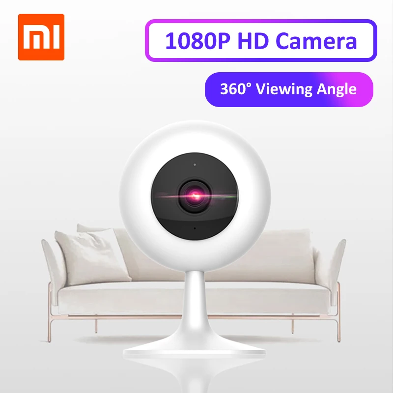 

Xiaomi Home Security IP Camera Wireless Samrt Mini PTZ Audio Video Camara Nanny CCTV Wifi Night Vision IR Mi Cam Baby Monitor