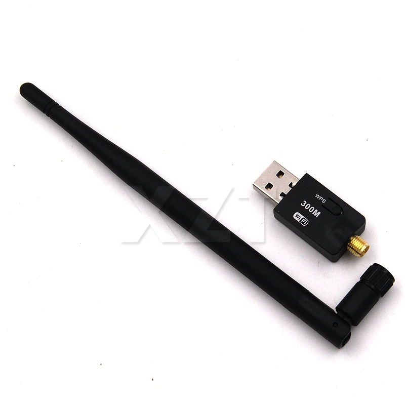 1PCS 300Mbps Wireless 5dB USB Wifi receiver transmitter Adapter LAN Card 802.11n Mini WLAN PC Wi-Fi High speed 8219EU chip