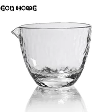 Простая Высококачественная термостойкая чайная чашка Изысканная прозрачная чашка ручной работы чайный набор кунг-фу японская церемония чайная чашка