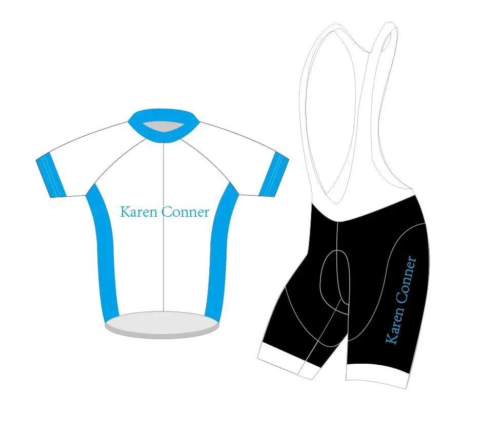 

karen connor DIY Custom Cycling SET