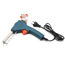 220 В 60 Вт автоматическая отправка оловянного пистолета Электрический паяльник паяльная станция инструменты припой провод ЕС вилка