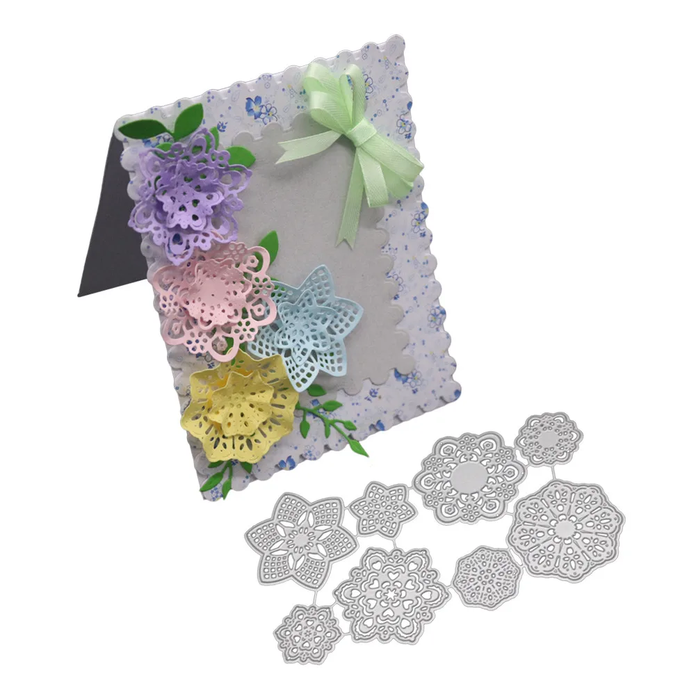  Metal Invitation Card Cutting Dies DIY Birthday Wedding Blessing Card Troqueles De Corte De Metal S - 32999390066