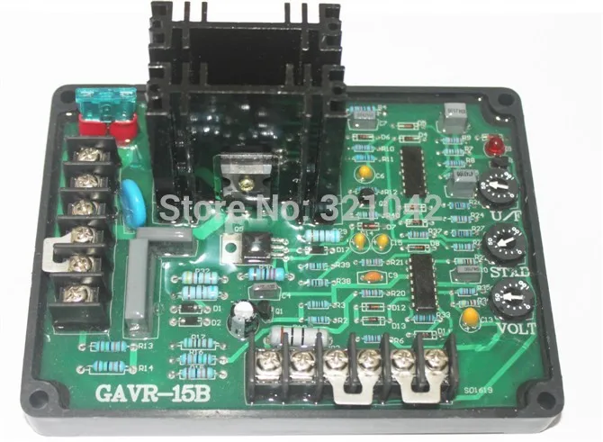 

Universal Brushless Generator Avr 15A Voltage Stabilizer Regulator