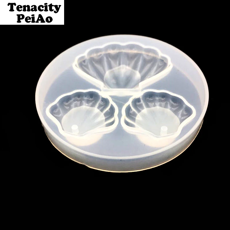 

1pc Epoxy Uv Resin Pendant Mold Shell Shape Resin Molds Phyhoo Jewelry Tools