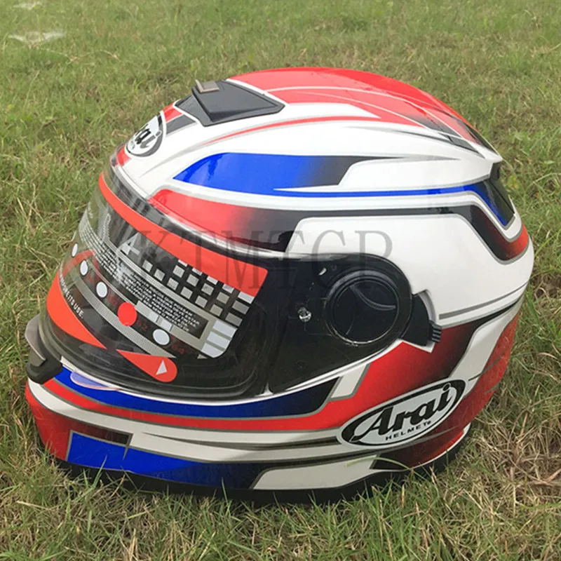 Скидка ARAI мотоциклетный шлем casco de moto cafe для гонщика полное лицо двойной объектив