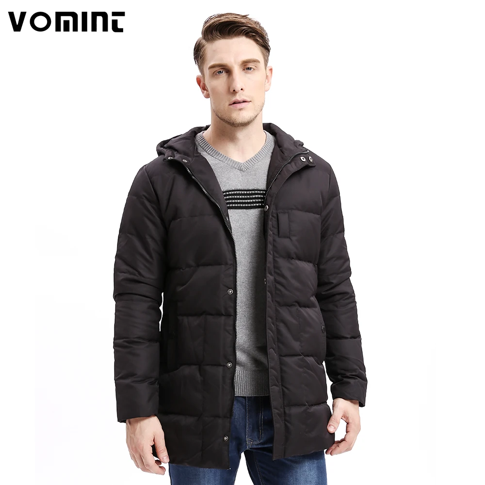 Vomint 2017 Winter Men Down Coat Heavy weight Zipper