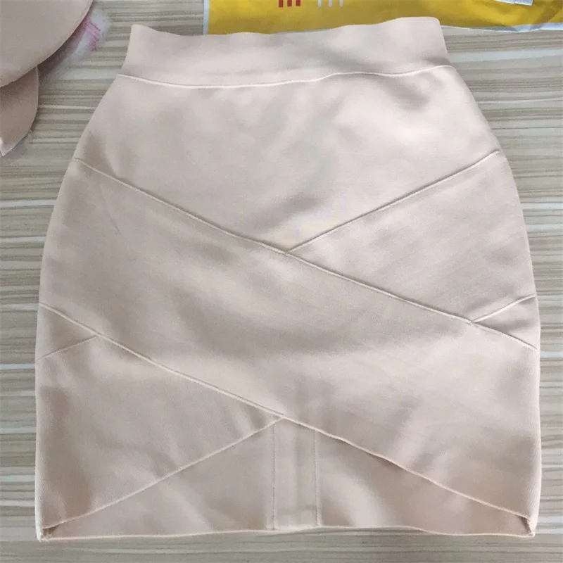 beige skirt