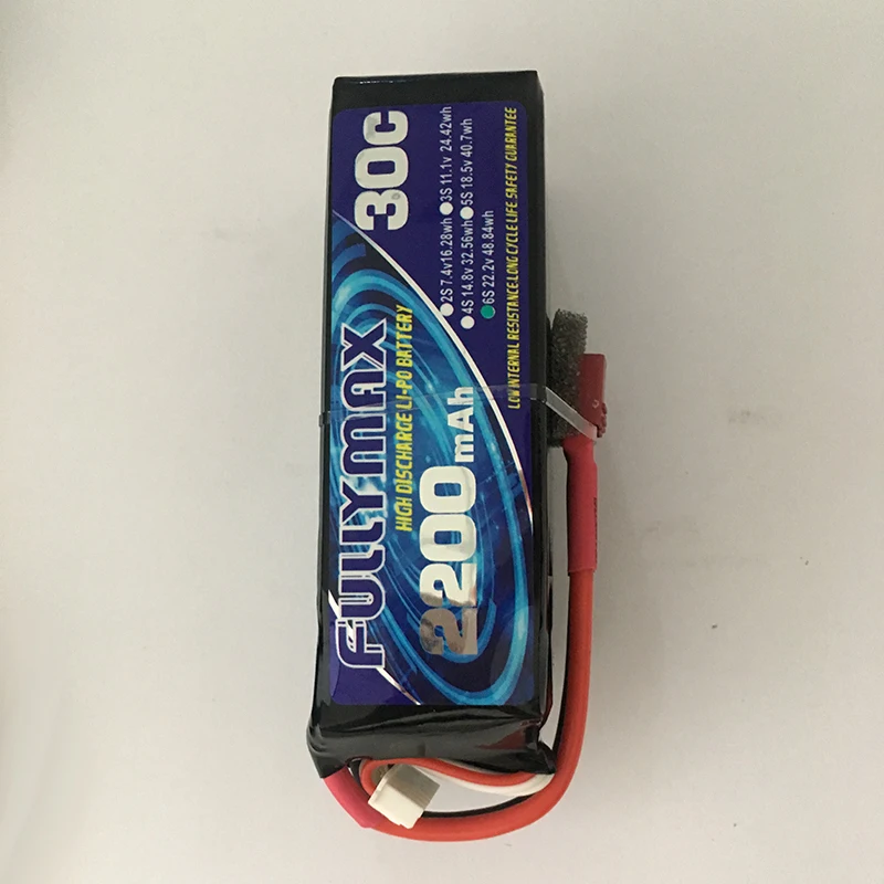 Аккумулятор 6S2200mAh для самолета LX jet rc | Игрушки и хобби