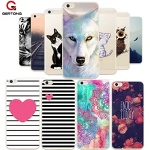 GerTong Soft TPU Cover Case For Xiaomi Redmi 4A Note 4X 4 Pro Prime 3S 2 3 Mi5 Mi4 Mi6 Mi 5 A X Coque Capa Patterned Phone Cases