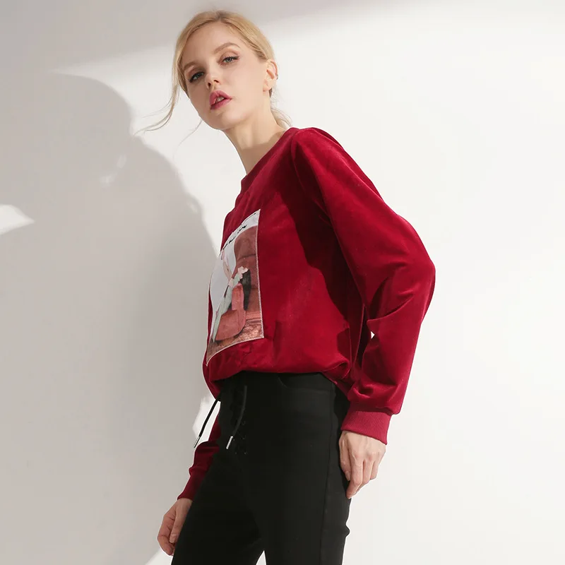 Бренд Bootyjeans Новинка осени 2018 высококачественные женские модные толстовки с