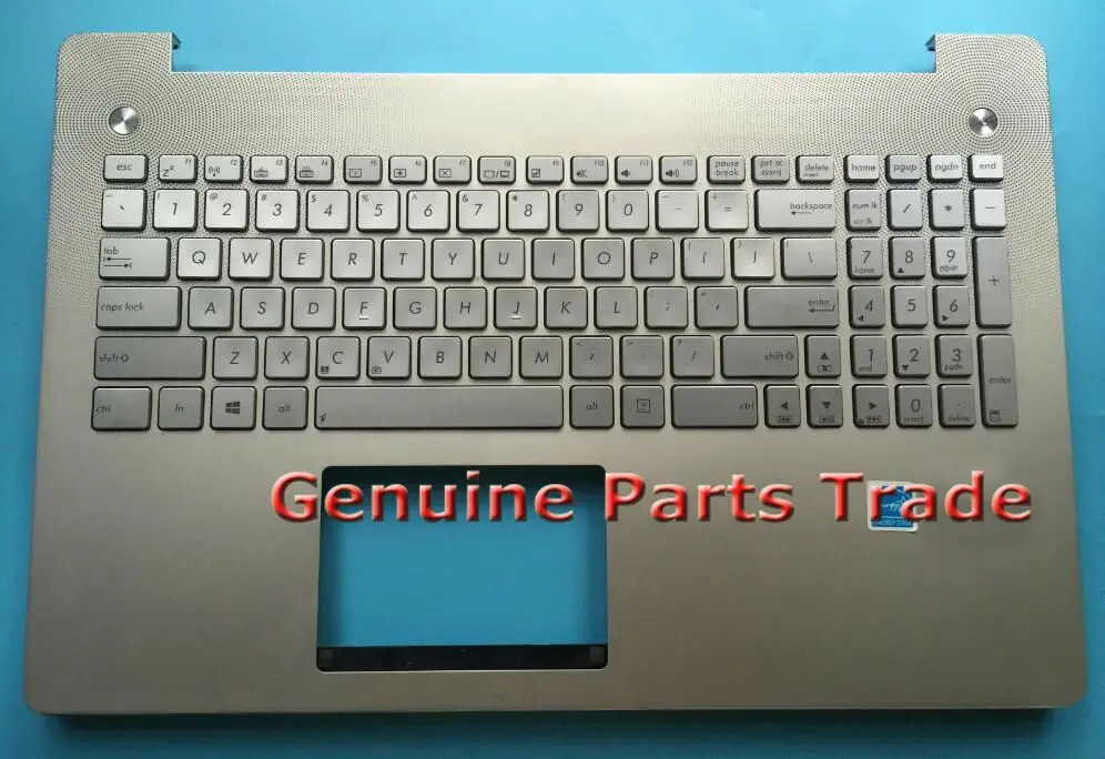 

Genuine 95%NEW Original for ASUS N550 N550JV N550J N550X keyboard with palmrest US Version silver