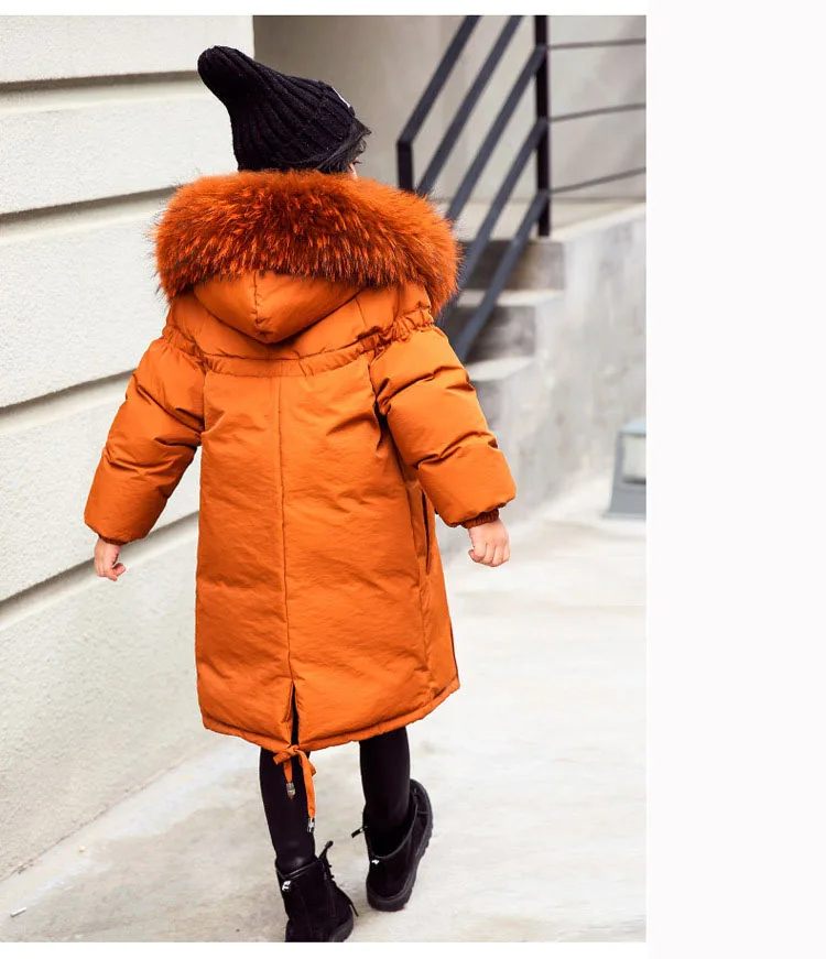 big winter jackets girls black green brown down children coats and jackets fur hooded long warm thick duck down kids outerwear 4 5 6 7 8 9 10 11 12 13 14 15 16 17 years little big girls winter jackets children girl winter coats  (12)