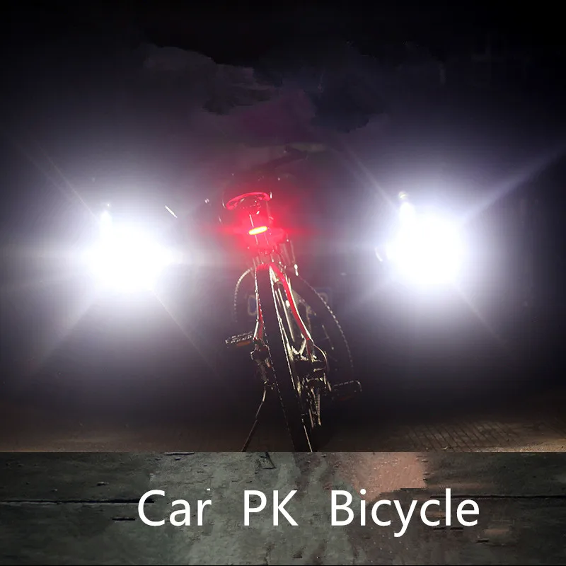 1 шт. Usb велосипедный задний светильник водонепроницаемый задний светильник для верховой езды светодиодный заряжаемый головной светильник для горного велосипеда велосипедный светильник задний Фонарь велосипедный светильник