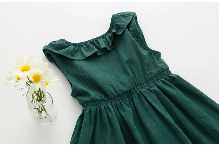 2018 Summer 2 3 4 6 8 10 Years Birthday Children Red Blue Backless Princess Elegant Bow Kids Party Dance Prom Dress For Girls (7)