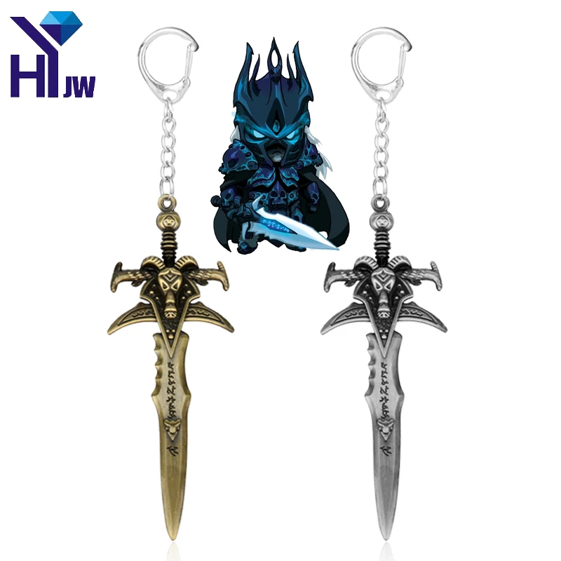 HEYu популярная игра World of War Craft WOW The Lich King Frostmourne оружие кинжал металлические