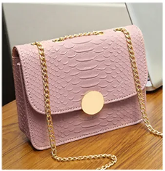 

Fashion mini bag chain women's handbag small laptop messenger shoulder bag with chain candy color Y-56